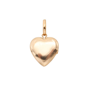 Vintage 14 Karat Gold Engraved Heart Locket