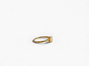 Vintage 14k Yellow Gold Opal Ring