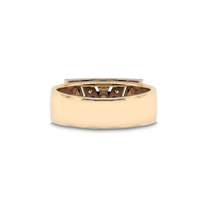 14 Karat Gold Pavé Set Diamond Band Ring