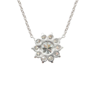 Custom Platinum and Diamond Necklace