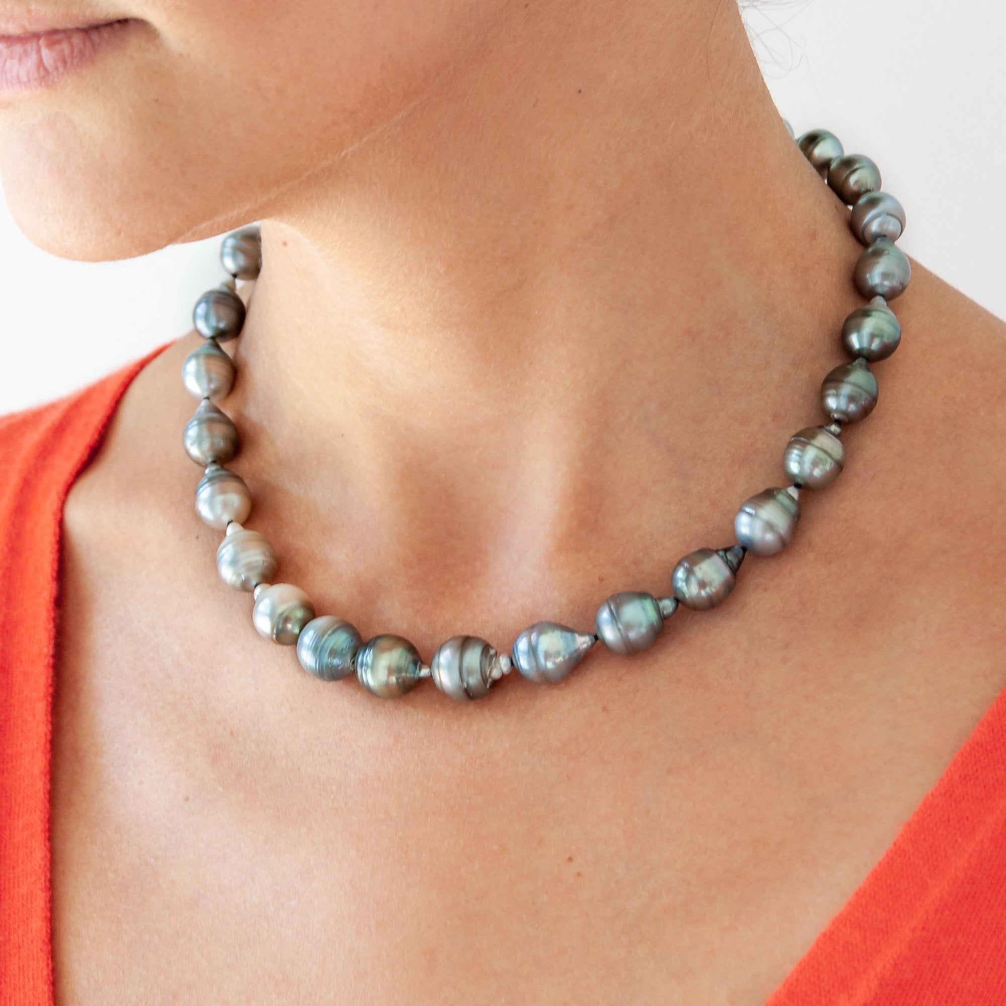 Tahitian Pearl Necklace – Aurum Jewelers - Main Image
