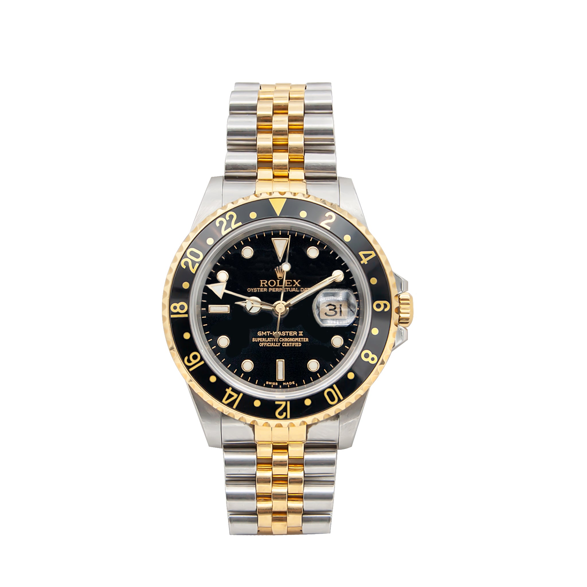 Rolex GMT Master II 16713 Two Tone – Aurum Jewelers - Main Image