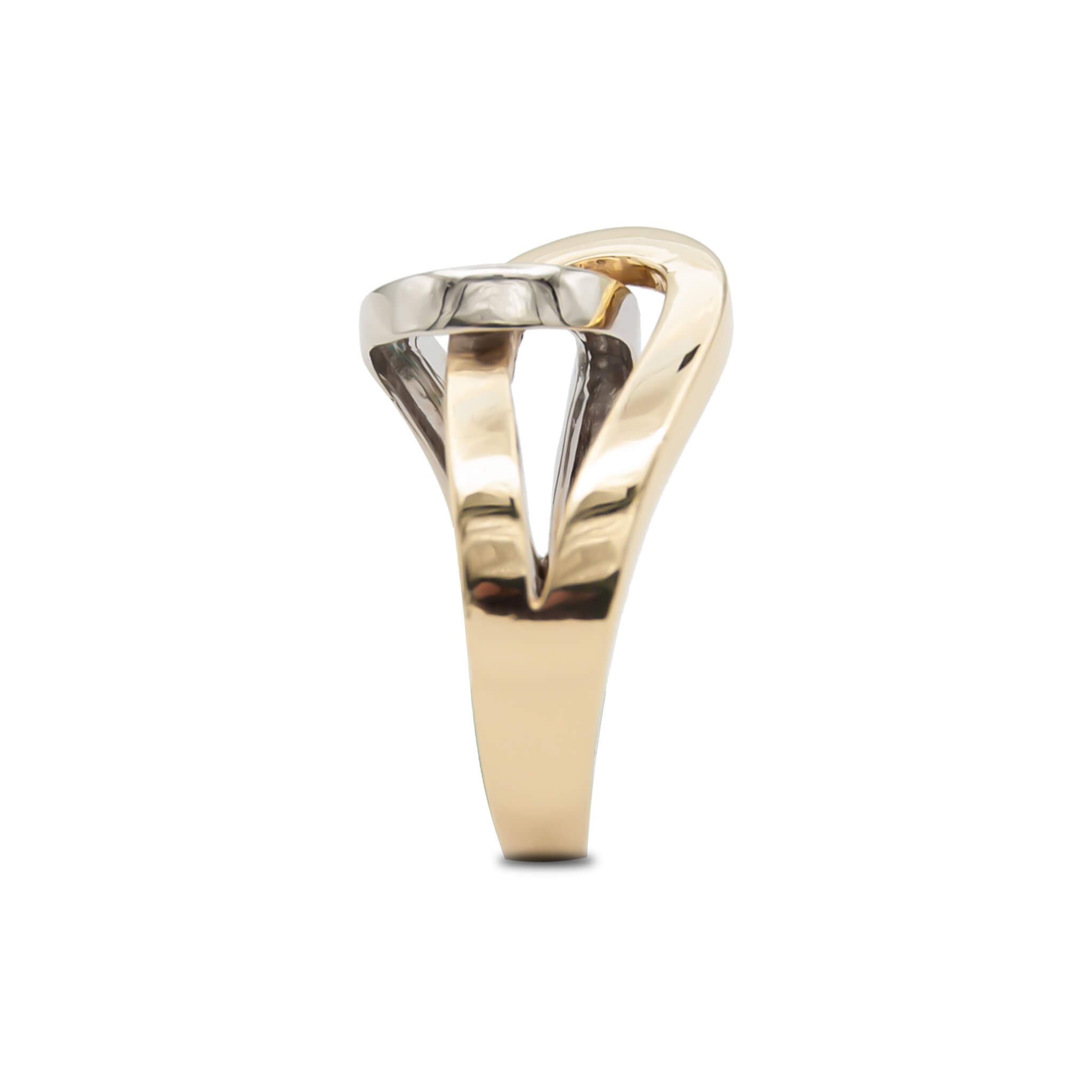 Diamond Engagement Ring Interlock 14k White Gold Over 2.CT Round Cut  Lab-Created | eBay