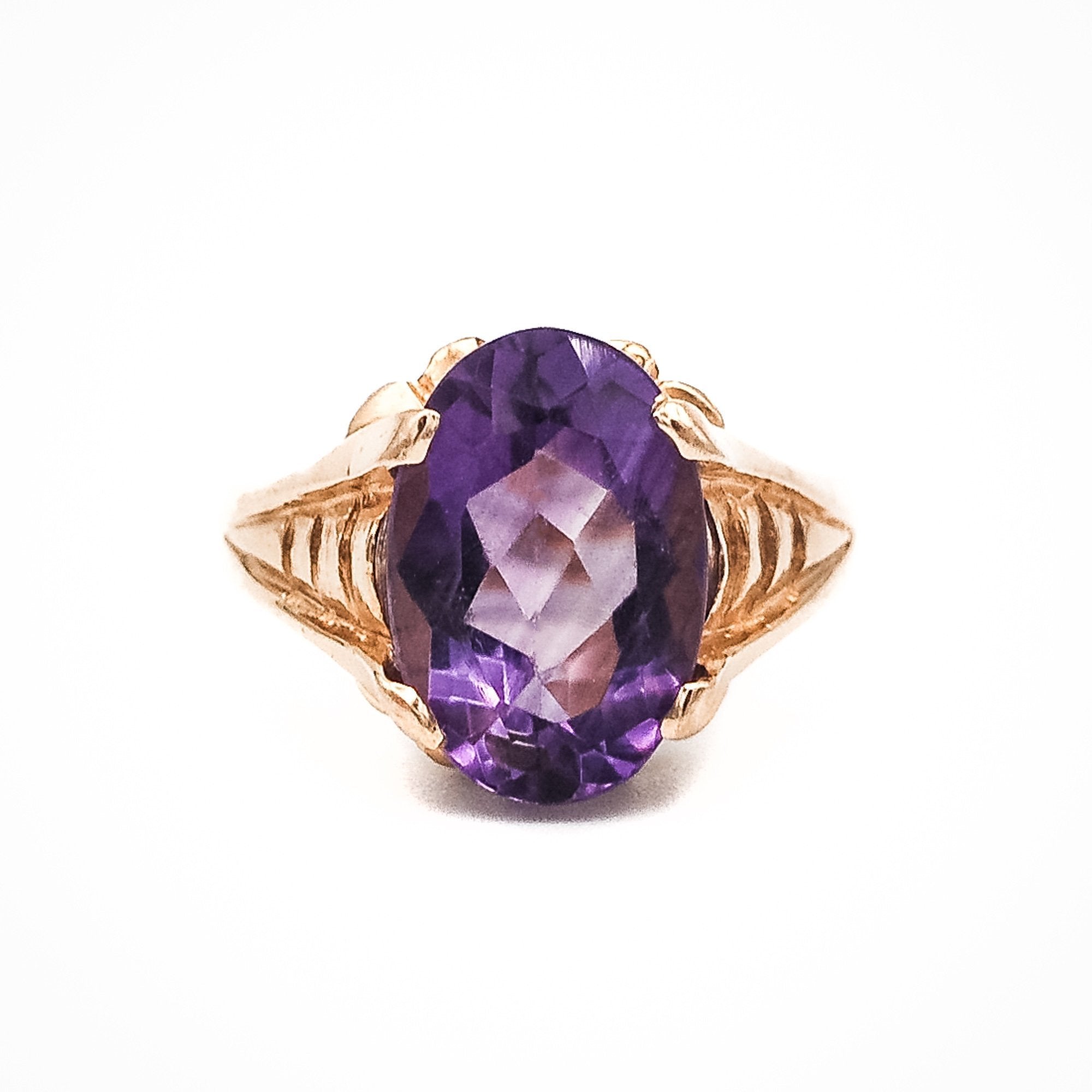 Oval Amethyst Ring Aurum Jewelers –