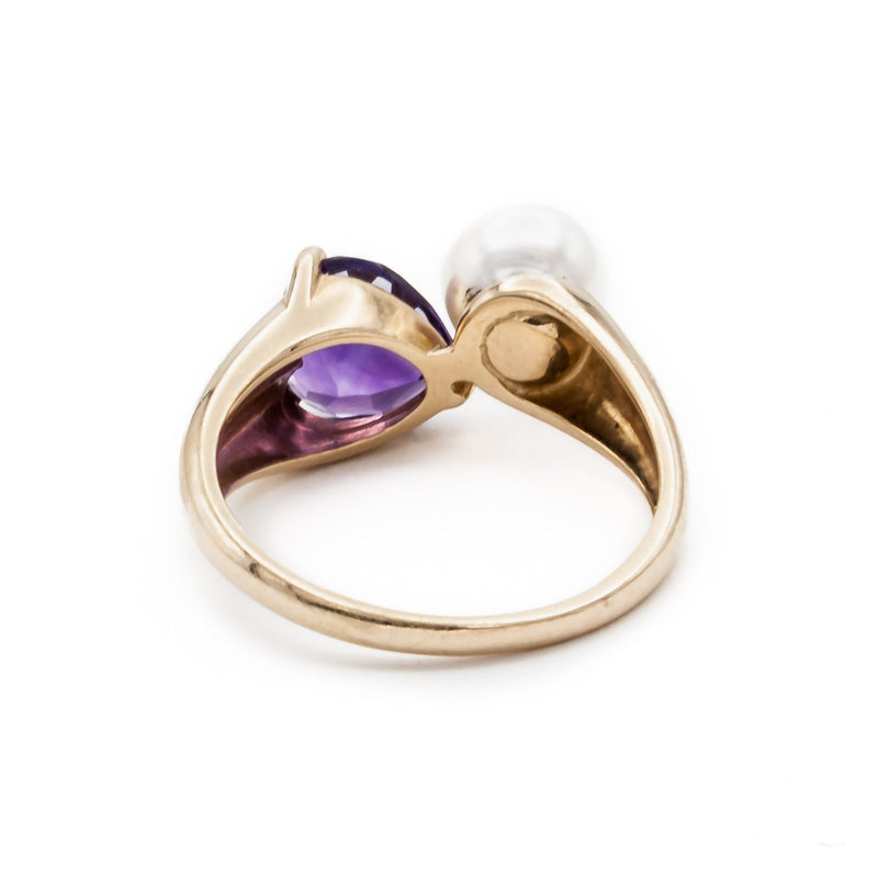 Pearl and Amethyst Ring